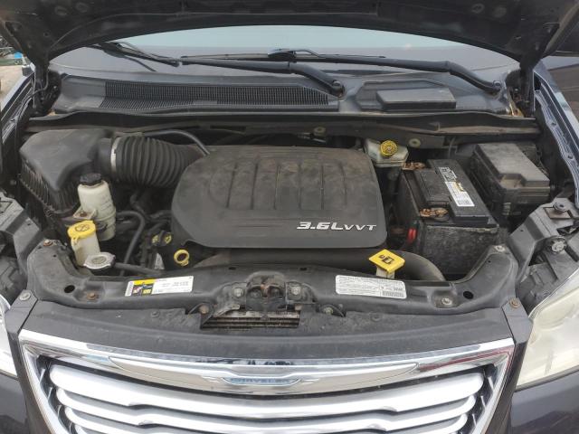 2C4RC1BG6DR614271 - 2013 CHRYSLER TOWN & COU TOURING BLUE photo 12