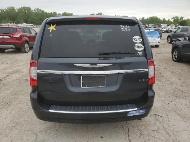 2C4RC1BG6DR614271 - 2013 CHRYSLER TOWN & COU TOURING BLUE photo 6
