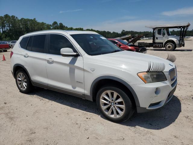 5UXWX5C59BL711111 - 2011 BMW X3 XDRIVE28I WHITE photo 4