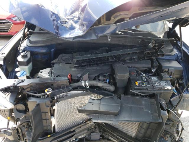 5NMS33AD8LH166323 - 2020 HYUNDAI SANTA FE SEL BLUE photo 12