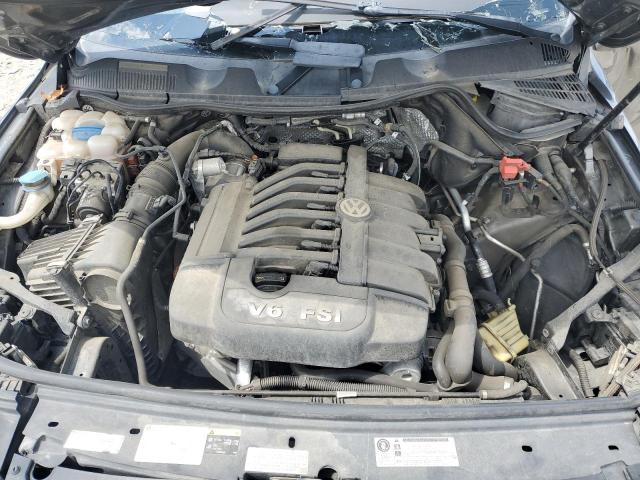 WVGEF9BP6ED014984 - 2014 VOLKSWAGEN TOUAREG V6 GRAY photo 11