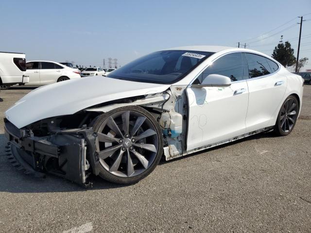 5YJSA1E24GF139047 - 2016 TESLA MODEL S 白色 照片 1