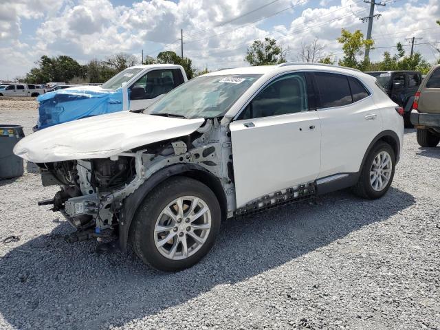 LRBAZLR47MD195979 - 2021 BUICK ENVISION PREFERRED WHITE photo 1