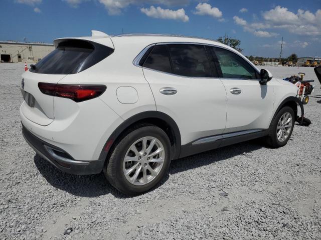 LRBAZLR47MD195979 - 2021 BUICK ENVISION PREFERRED WHITE photo 3