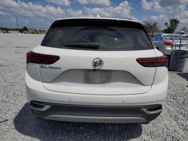 LRBAZLR47MD195979 - 2021 BUICK ENVISION PREFERRED WHITE photo 6