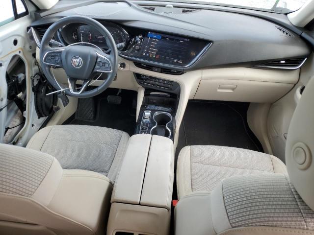 LRBAZLR47MD195979 - 2021 BUICK ENVISION PREFERRED WHITE photo 8