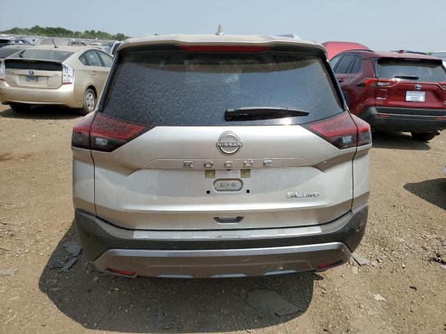 JN8BT3CB1NW334979 - 2022 NISSAN ROGUE SL TAN photo 6