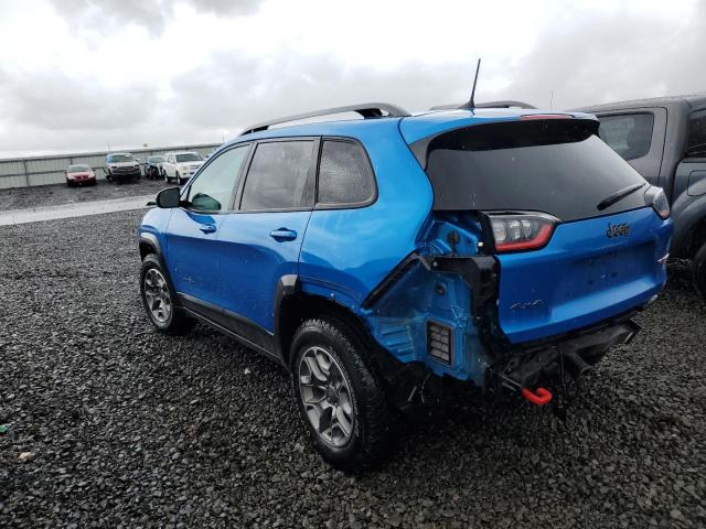 1C4PJMBX6MD158449 - 2021 JEEP CHEROKEE TRAILHAWK 蓝色 照片 2