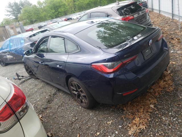 WBA13AW0XPFP52530 - 2023 BMW M440XI GRAN COUPE BLUE photo 2