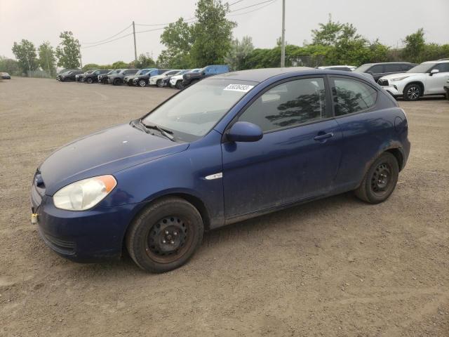 KMHCN35C68U096882 - 2008 HYUNDAI ACCENT BASE BLUE photo 1