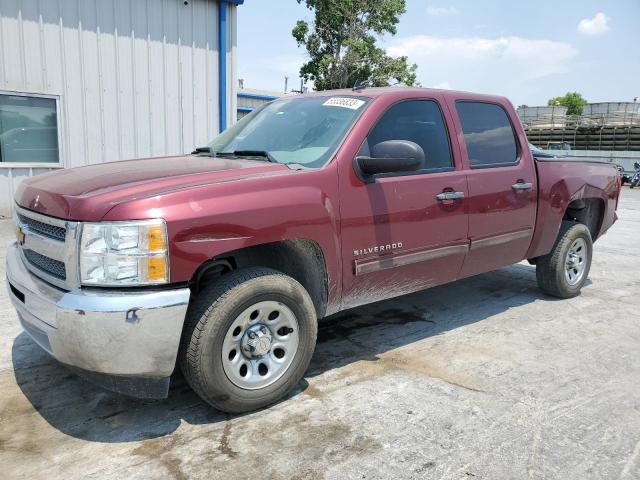 3GCPCREA6DG136128 - 2013 CHEVROLET SILVERADO C1500  LS RED photo 1