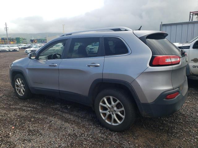 1C4PJLCB8GW211853 - 2016 JEEP CHEROKEE LATITUDE GRAY photo 2