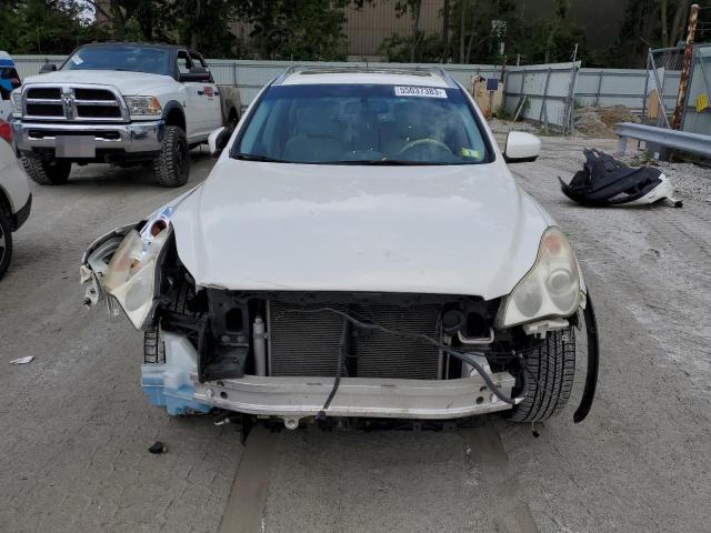 JN1AJ0HR4BM852919 - 2011 INFINITI EX35 BASE თეთრი ფოტო 5