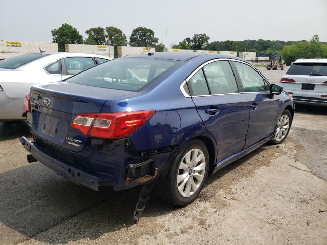 4S3BNBC65F3022346 - 2015 SUBARU LEGACY 2.5I PREMIUM BLUE photo 3