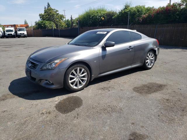 JN1CV6EK5EM113375 - 2014 INFINITI Q60 JOURNEY SILVER photo 1