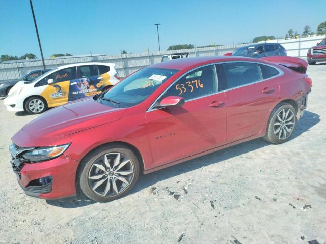 1G1ZG5STXMF051749 - 2021 CHEVROLET MALIBU RS 红色 照片 1