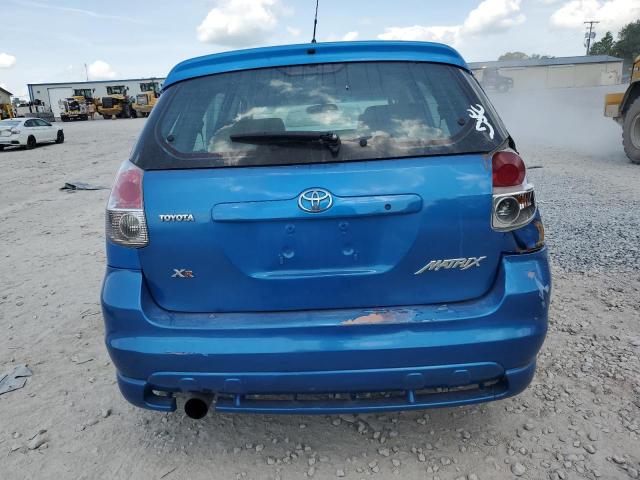 2T1KR30E18C709114 - 2008 TOYOTA COROLLA MA XR BLUE photo 6