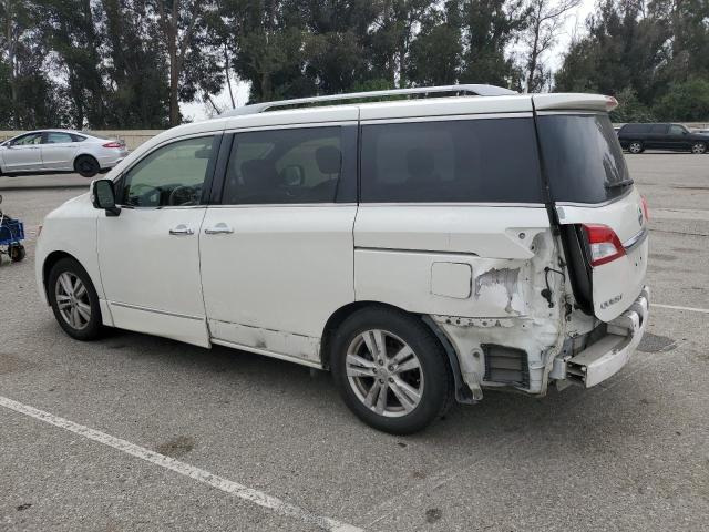 JN8AE2KP6F9120261 - 2015 NISSAN QUEST S WHITE photo 2