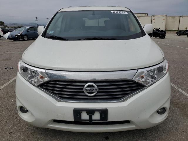 JN8AE2KP6F9120261 - 2015 NISSAN QUEST S WHITE photo 5