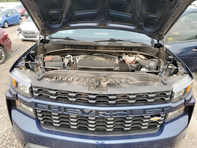 1GCPYBEH5LZ302398 - 2020 CHEVROLET SILVERADO K1500 CUSTOM BLUE photo 11