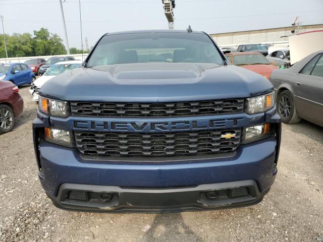 1GCPYBEH5LZ302398 - 2020 CHEVROLET SILVERADO K1500 CUSTOM BLUE photo 5