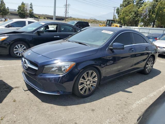 WDDSJ4EB0JN516991 - 2018 MERCEDES-BENZ CLA 250 BLUE photo 1