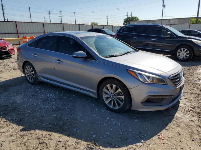 5NPE34AF9GH418321 - 2016 HYUNDAI SONATA SPORT SILVER photo 4