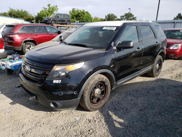 1FM5K8AR6FGA88947 - 2015 FORD EXPLORER POLICE INTERCEPTOR BLACK photo 1