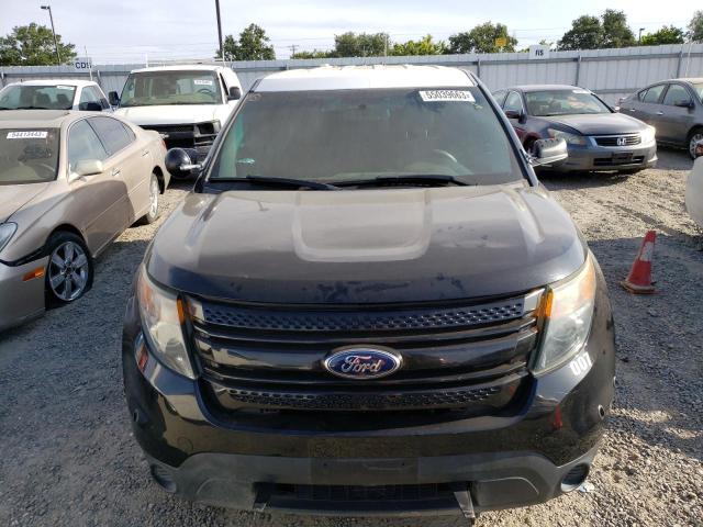 1FM5K8AR6FGA88947 - 2015 FORD EXPLORER POLICE INTERCEPTOR BLACK photo 5