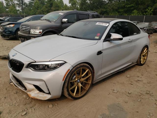 WBS2U7C55K7D14553 - 2019 BMW M2 COMPETITION WHITE photo 1