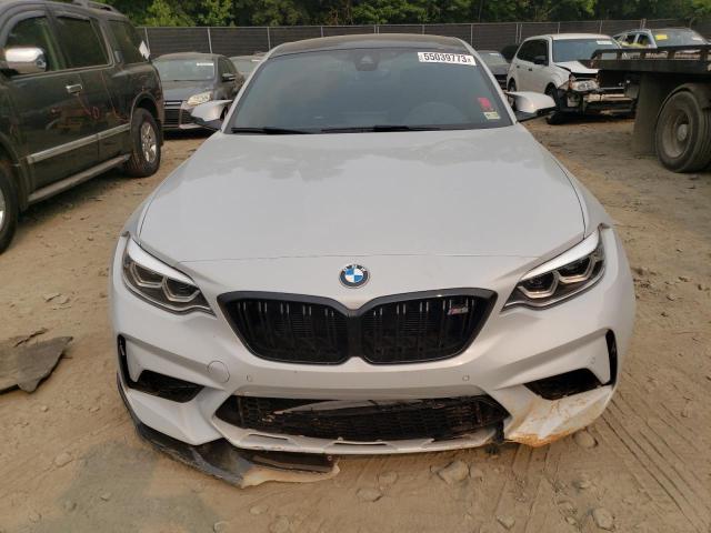 WBS2U7C55K7D14553 - 2019 BMW M2 COMPETITION WHITE photo 5