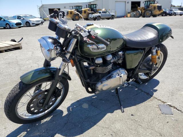 SMT920K1XDT567765 - 2013 TRIUMPH MOTORCYCLE THRUXTON GREEN photo 2