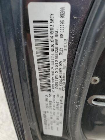 3C6UR5DL9EG159005 - 2014 RAM 2500 SLT BLACK photo 10