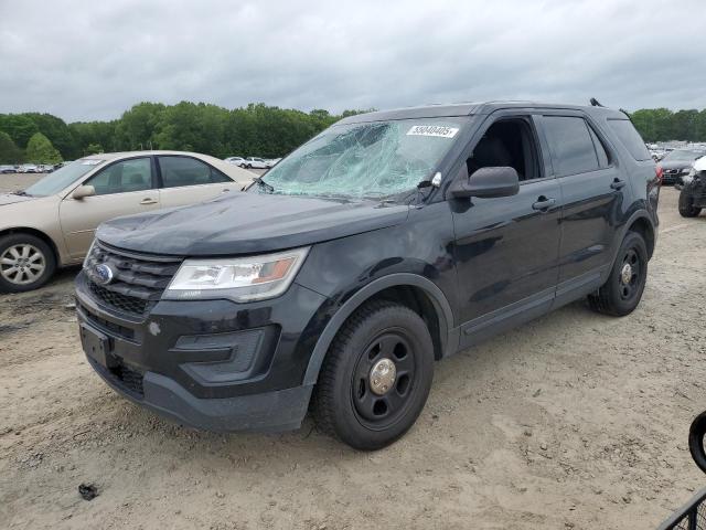 1FM5K8AR4JGB12705 - 2018 FORD EXPLORER POLICE INTERCEPTOR 黑色 照片 1