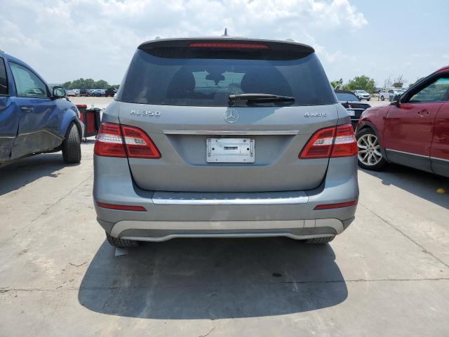 4JGDA5HB1DA226562 - 2013 MERCEDES-BENZ ML 350 4MATIC SILVER photo 6