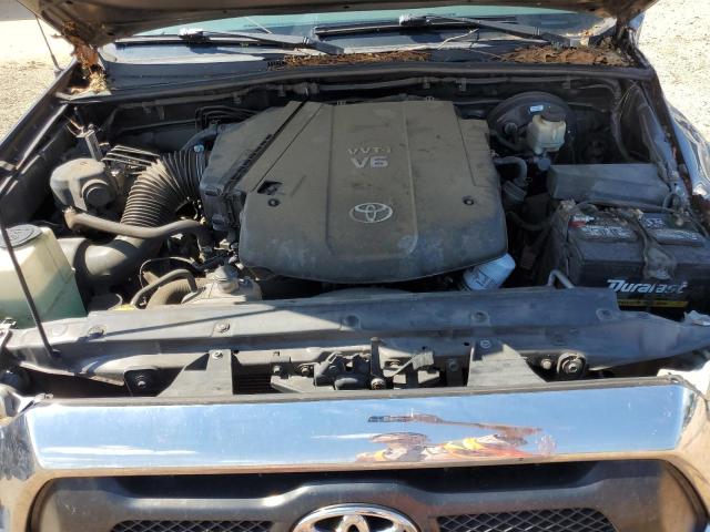 5TFJU4GN8EX063430 - 2014 TOYOTA TACOMA DOUBLE CAB PRERUNNER GRAY photo 11