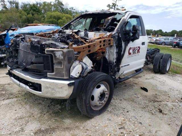 1FDUF5GTXKDA27193 - 2019 FORD F550 SUPER DUTY WHITE photo 1