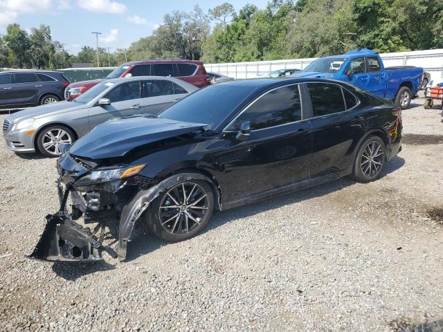 4T1T11AK7PU823085 - 2023 TOYOTA CAMRY SE NIGHT SHADE BLACK photo 1