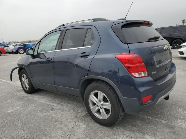 3GNCJLSB8JL327266 - 2018 CHEVROLET TRAX 1LT BLUE photo 2