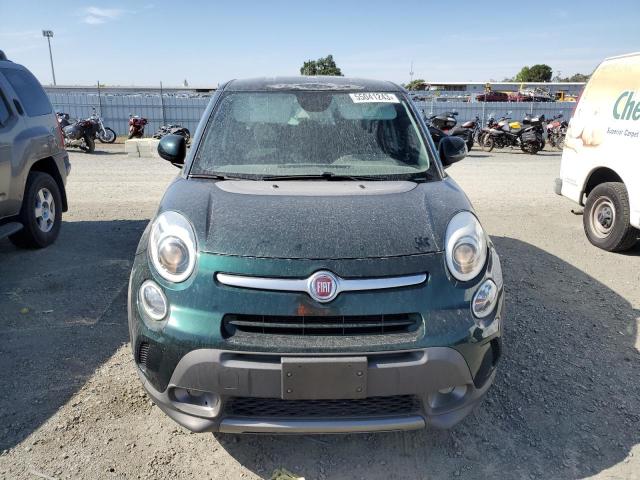 ZFBCFADH5EZ006142 - 2014 FIAT 500L TREKKING GREEN photo 5