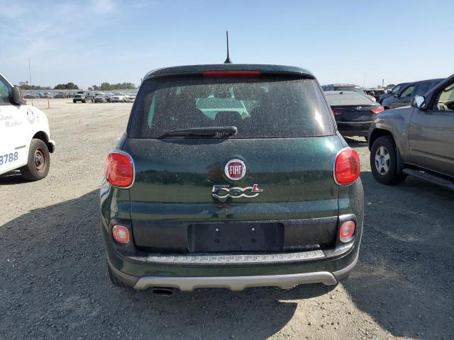 ZFBCFADH5EZ006142 - 2014 FIAT 500L TREKKING GREEN photo 6