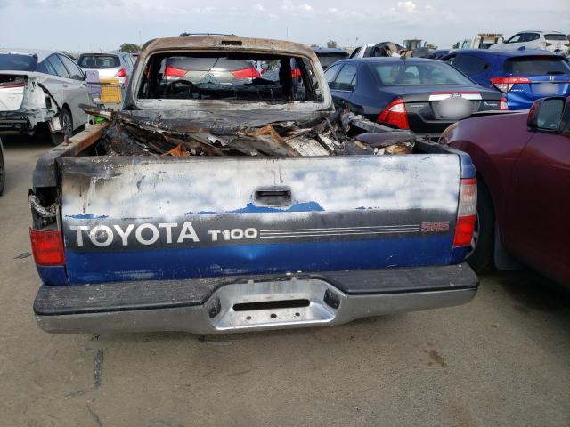 JT4TN14D0T0020867 - 1996 TOYOTA T100 XTRACAB SR5 BLUE photo 6