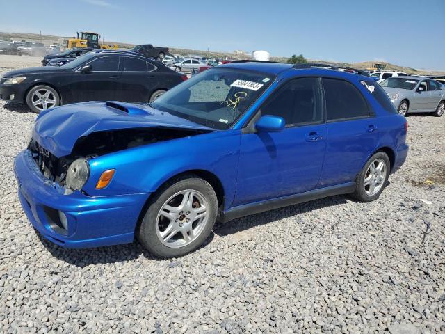 JF1GG29692G832269 - 2002 SUBARU IMPREZA WRX BLUE photo 1