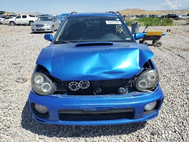 JF1GG29692G832269 - 2002 SUBARU IMPREZA WRX BLUE photo 5