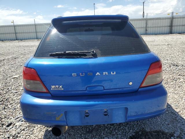 JF1GG29692G832269 - 2002 SUBARU IMPREZA WRX BLUE photo 6