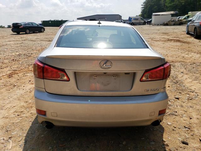 JTHBF5C28C5158318 - 2012 LEXUS IS 250 SILVER photo 6