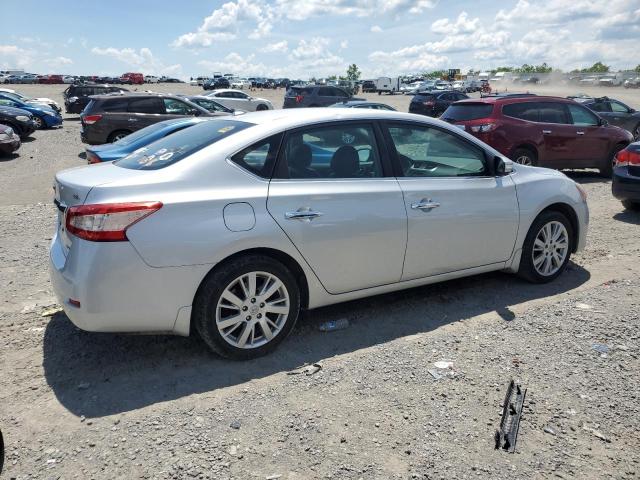 3N1AB7AP7DL623839 - 2013 NISSAN SENTRA S SILVER photo 3