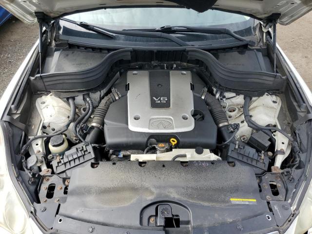 JN1AJ0HR2AM750114 - 2010 INFINITI EX35 BASE თეთრი ფოტო 12