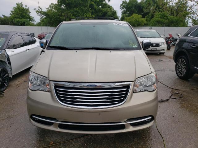 2C4RC1CG9CR411422 - 2012 CHRYSLER TOWN & COU TOURING L TAN photo 5