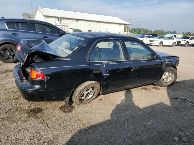 2T1BR12E81C398465 - 2001 TOYOTA COROLLA CE BLACK photo 3